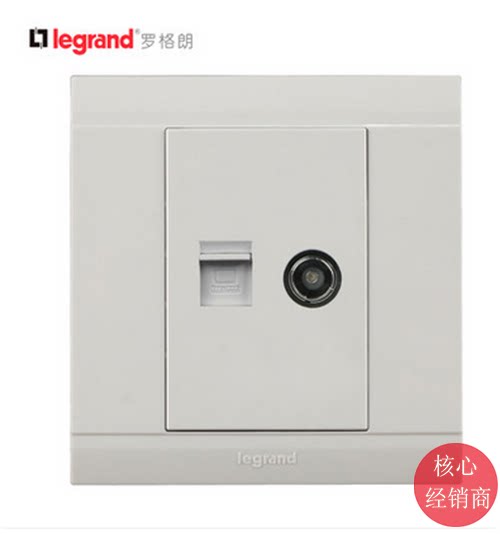 TCL Roğlang Switch Socket Beauty Clenbulan Series White TV Computer Wired Internet Plug 86 Special Sale