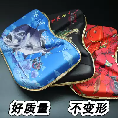 Fishing box silicone memory cushion universal thick high-elastic breathable 3D fishing mat fishing box accessories