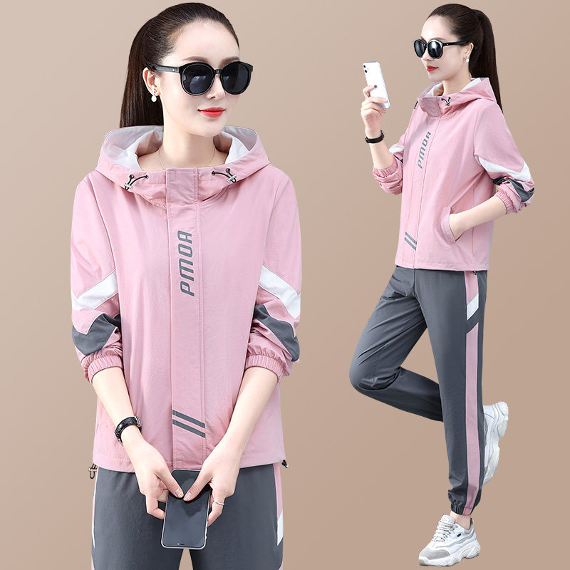 Jordan Noo sportswear suit women's spring autumn running necropolis 361 Summer Fashion casual wear thin long sleeves Two sets