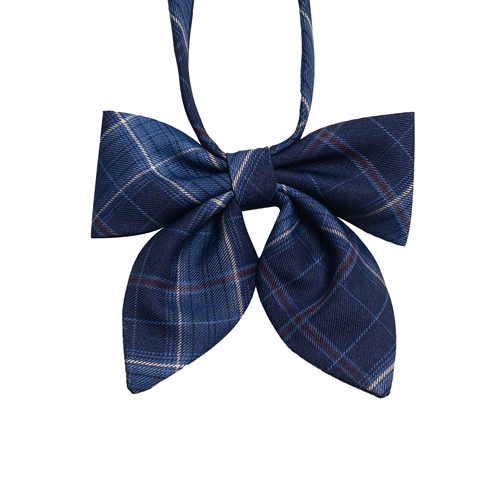 [Cherry JK] Голубой туман море глубоко синяя сетка маленькая маленькая юбка Skolen Word термин кроличьи ухо