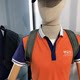 ຂໍ້ສະເໜີພິເສດ! G Men's Outlet 2023 Summer Fashion Color Blocking Short Sleeve Polo Shirt Men's Slim Lapel T-Shirt