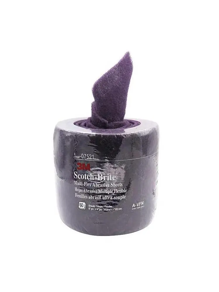 3m07521 Nylon Roll Quick-Cleaning Abrasive Pad Nylon Sheet Scouring Pad Roll Soft Type Sharp Type in Stock