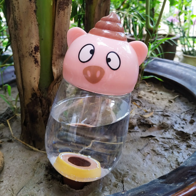 Lazy Watering Dripper Household Lovely Pig Multi-Meat Drop Irrigation System Holiday Travel Automatic Flower Water