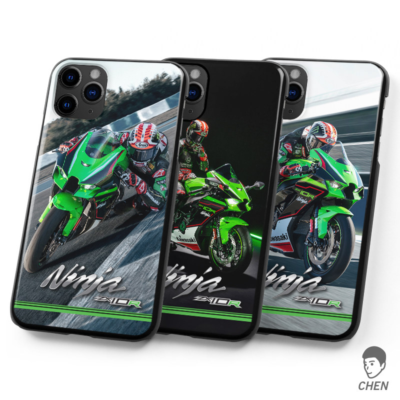 手机壳 21川崎KAWASAKI ZX-10R摩托车忍者摩托车硅胶手机壳适用苹果