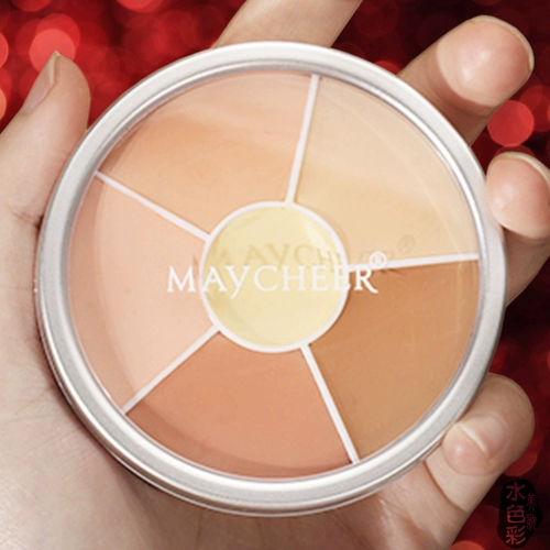 Тональный крем для лица, татуировка, шасси, шесть цветов, скрывает прыщи, против темных кругов под глазами