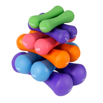 Adhesive bone dumbbell hexagonal dumbbell Zheng duoyan jumping exercise Girl Special fitness equipment