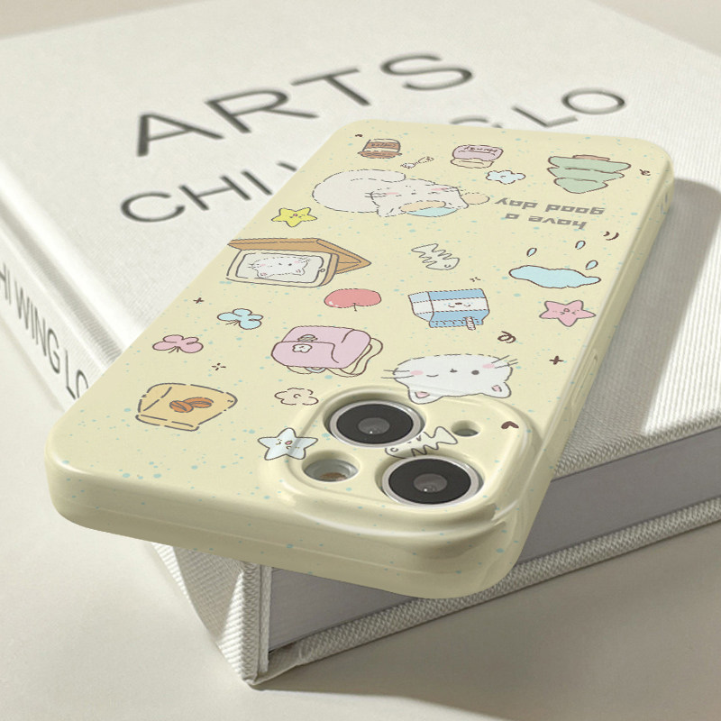 Phone Case For Little Cat Design Stylish Protective Cover_voghion.com