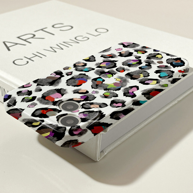 〖 BONJOUR 〗 Buntes Graffiti mit Leopardenmuster und Spritzer Tinte//Vom Blogger empfohlen//Teile schöne Pflanzen und Gras_voghion.com