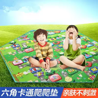 Double-sided aluminum film moisture-proof mat Crawling mat Camping supplies Outdoor tent grass waterproof thickened crawling picnic mat