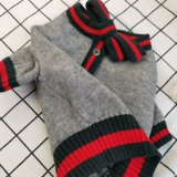 Метод одежды для собак Douba Bago осень и зимний тонкий прилив, бренд, борьба с быками, скот, Абстелларный плюшевый белль Бумей маленький собачий питомец