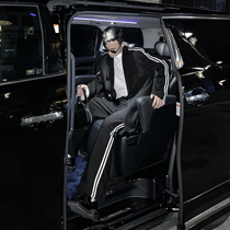 (VERA KANE) Korea ins double striped casual loose suit wide leg straight trousers two-piece men