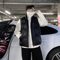 (VERA MENS) South Korea ins winter warm vest personality handsome waistcoat cotton jacket Chao man