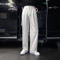 (VERA KANE) Korean ins casual loose sagging simple design straight wide legs Joker pants trendseong