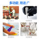 Disposable Gloves for Beauty Tattoos, Special Rubber Blue Transparent Finger Cots for Eyebrow Tattoo, Semi-Permanent Tools and Supplies