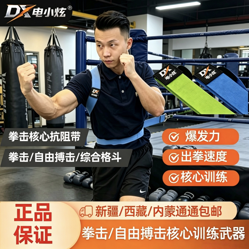 Electric Boxing Resistance Band for Free Fighting, Core Strength, and Explosive Punch Speed Enhancement, Fitness-Specific Resistance Rope, Portable Electric Boxing Resistance Band for Free Fighting, Core Strength, and Explosive Punch Speed Enhancement, Fitness-Specific Resistance Rope, Portable