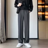 Tide, осенние трендовые цветные штаны для отдыха, костюм, свободный прямой крой