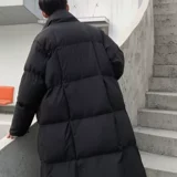 Зимний цветной дизайнерский удерживающий тепло пуховик, куртка, плащ, тренд сезона, оверсайз