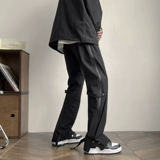 Tide, мужские дорожные штаны для отдыха для работы, европейский стиль, свободный прямой крой