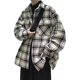 Light familiar style houndstooth woolen tooling jacket men's all-match ruffian handsome Korean style youth Korean trendy jacket