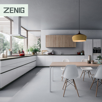 ZENIG cabinets customised kitchen overall economy L type minimalist kitchen cabinet set for full house customised Desai rock board