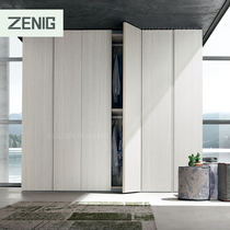 ZENIG wardrobe custom overall through top cloakroom flat open door minimalist full house furniture Aige plank set to do