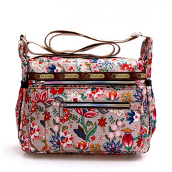 ຄົນອັບເດດ: ໃຫມ່ lightweight nylon shoulder bag women's bag canvas large bag simple Oxford cloth bag crossbody bag women's bag