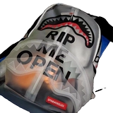 Рюкзак, вместительная и большая акула, ранец подходит для мужчин и женщин для школьников для отдыха для путешествий, новая коллекция