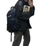 Школьный рюкзак с буквами для путешествий, делается под заказ, в корейском стиле, с вышивкой, с печатью вашего логотипа, на шнурках