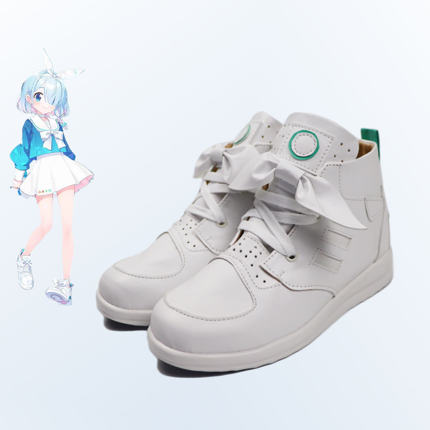 cosplay鞋碧蓝蔚蓝档案阿罗娜cos鞋定制大码增高大码动漫鞋表演鞋_COSPLAY配件_淘宝游戏网