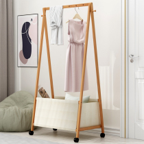 Simple cloth art coat rack floor home indoor bedroom hanger Net red hanger hanging clothes hanging bag rack clearance