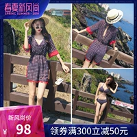 Thời trang áo tắm nữ 2018 làn sóng mới gợi cảm mặc bikini mỏng của phụ nữ áo tắm bảo thủ mùa xuân nóng bỏng áo tắm - Bộ đồ bơi hai mảnh bikini 2 mảnh màu trắng