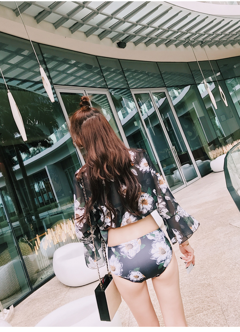 Bộ bikini ba mảnh nóng bỏng trong bộ đồ tắm mùa xuân nữ chia tay giảm béo bụng đầm đi biển - Bikinis bikini đi biển đẹp 2020 kín đáo