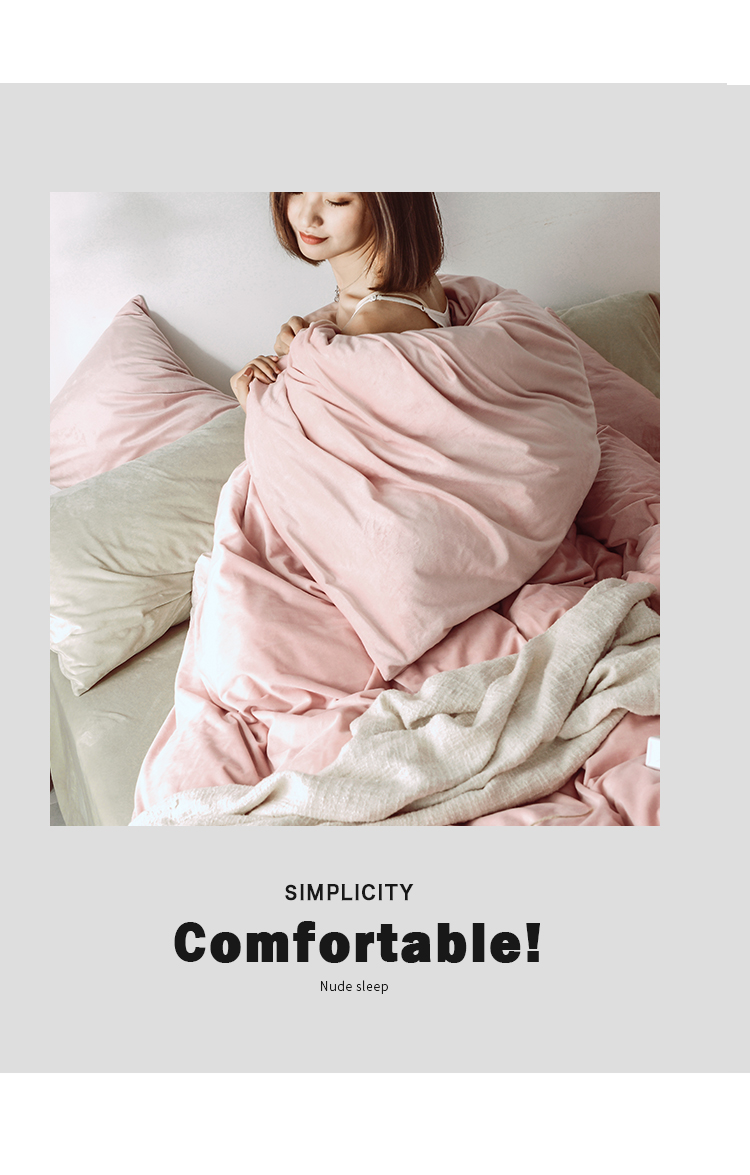 Mùa đông đơn giản ấm áp dày nhung san hô chăn đơn ngắn sang trọng duy nhất đôi nhung bìa - Quilt Covers chăn ga gối đẹp