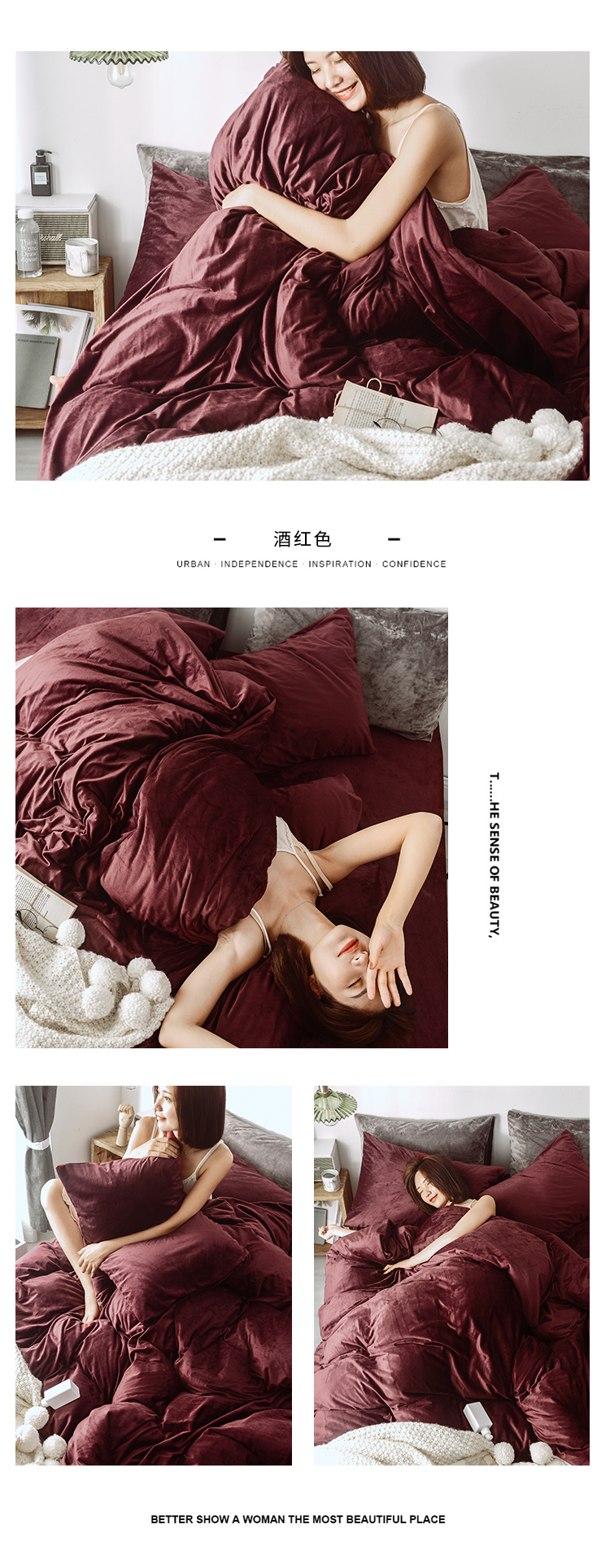 Mùa đông đơn giản ấm áp dày nhung san hô chăn đơn ngắn sang trọng duy nhất đôi nhung bìa - Quilt Covers chăn ga gối đẹp