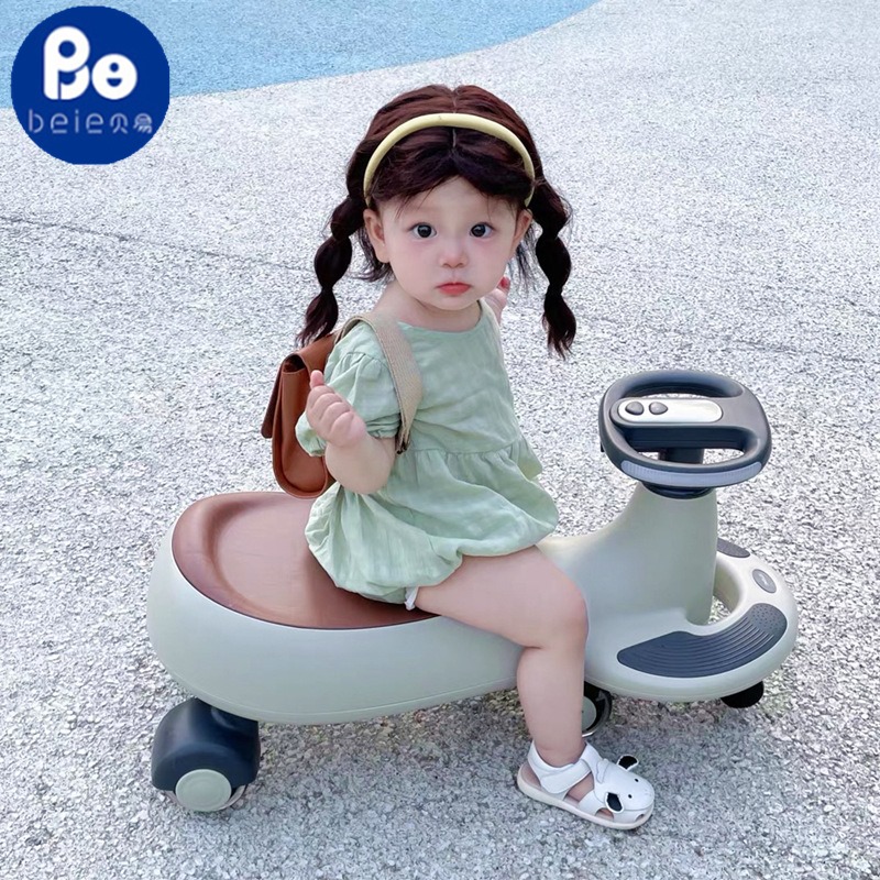 Bailey torsion car children's baby boy and girl toy 1 - 3 years old mute the Wheel defense side slip
