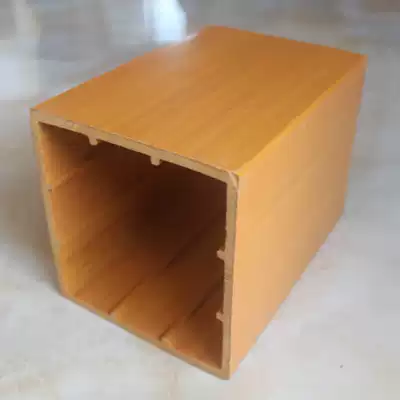 Ecological wood Square square wood partition column false beam ceiling ceiling 120*120 ecological background wall decoration material