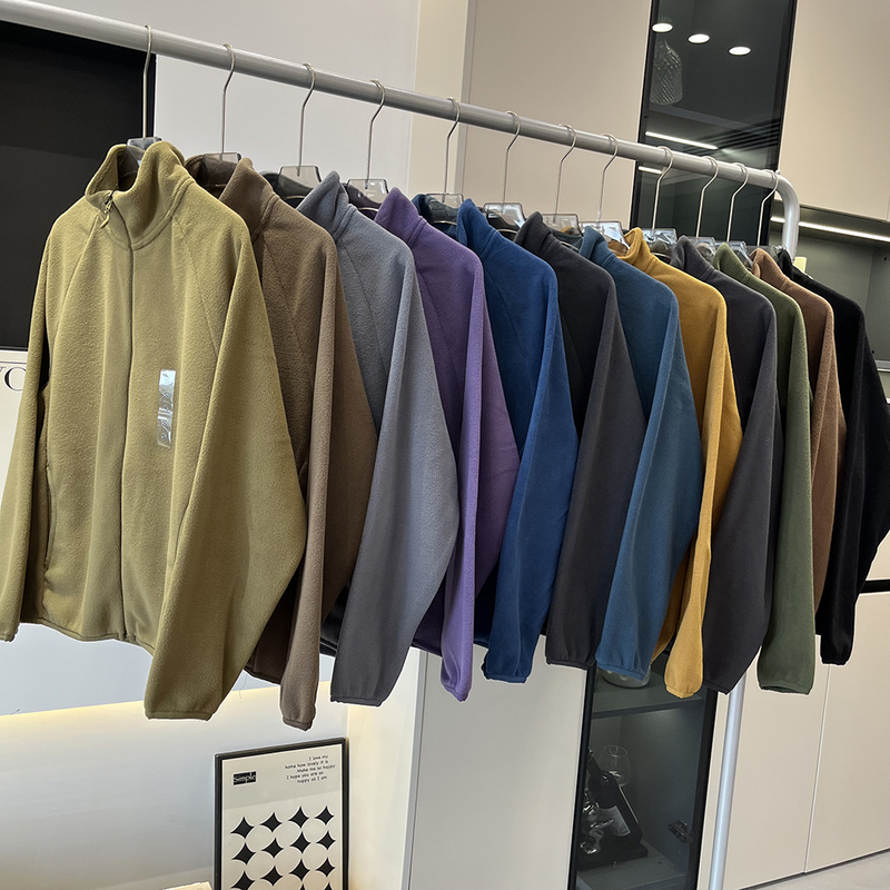 Welfare Item~ Japan Exclusive! Autumn and Winter Stand-Up Collar Fleece Warm Jacket, Versatile Coat with Fleece Lining, Unisex
