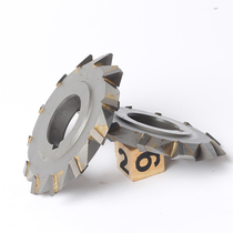 Non-standard alloy double-angle milling cutter chamfered V-groove tungsten steel special-shaped milling cutter 60 degrees 90 degrees 55 angle cutter trapezoidal