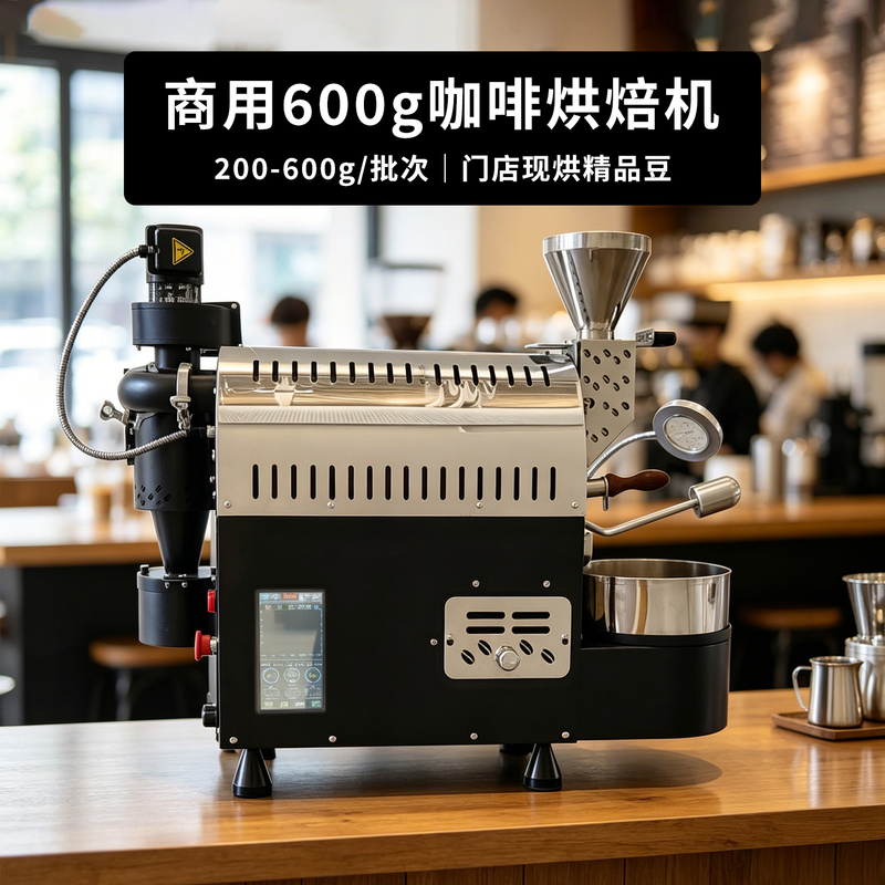 600g Commercial Coffee Roaster Small Semi-Automatic Green Bean Coffee Roasting Machine Electric Heating Coffee Bean Roaster 600g Commercial Coffee Roaster Small Semi-Automatic Green Bean Coffee Roasting Machine Electric Heating Coffee Bean Roaster
