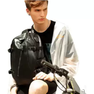 Hong Kong backpack men's fashion trend leisure Joker travel bag simple fashion brand College student computer school bag