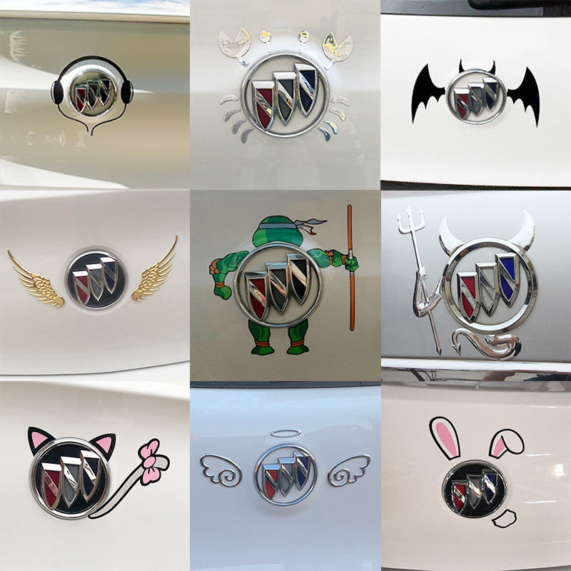 Buick brand new triumphal regal GS encora GX flag GL6gl8 car logo personalized tail logo change decorative stickers