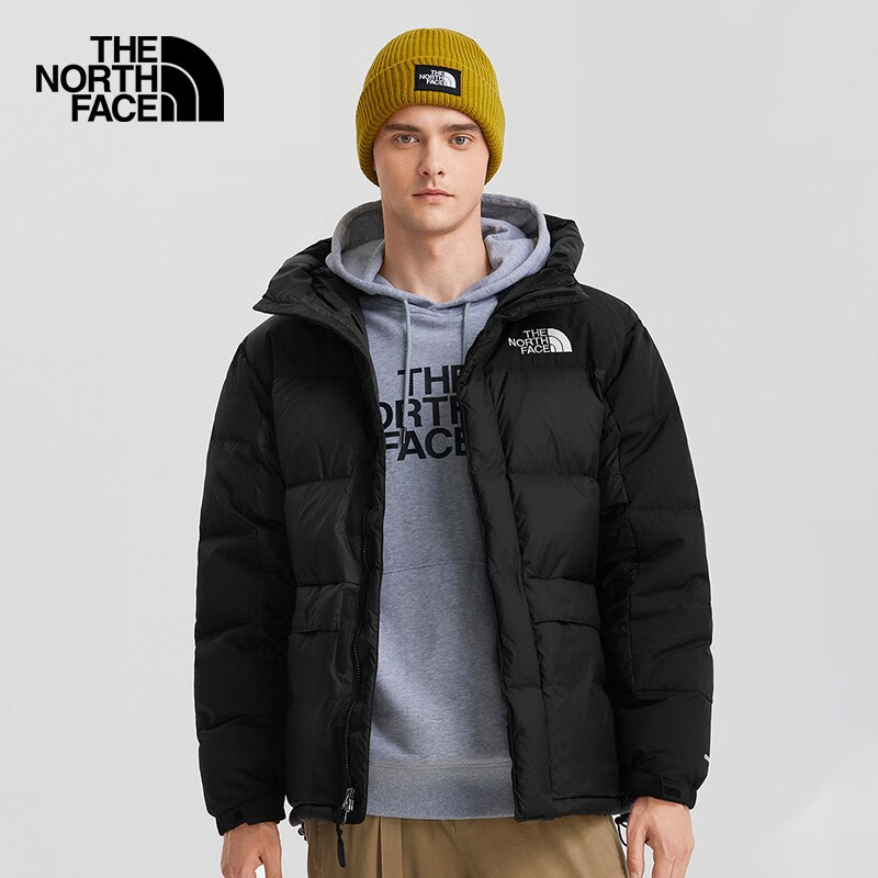 Thenorthface North Face down Jacket Men's Himalayan Parka Goose down Water-Repellent Jacket New Style