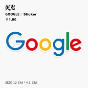 Google Google được cá nhân Tide dán sticker dán thương hiệu va li xách tay 219 cây guitar va li - Phụ kiện máy tính xách tay
