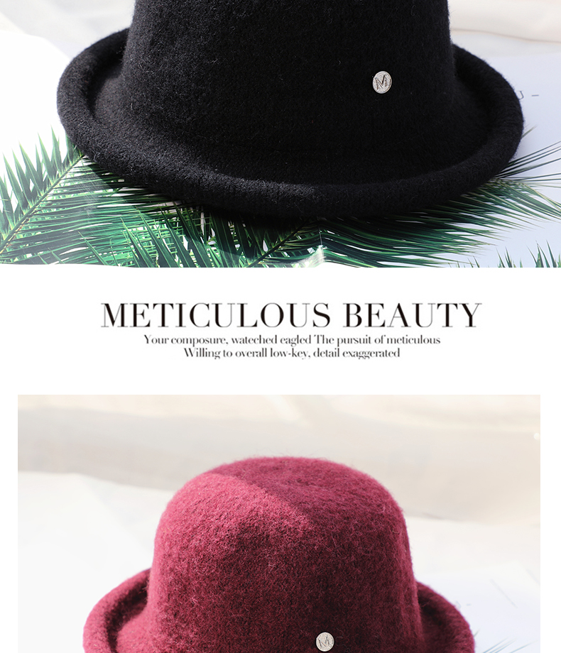 Chapeau pour femme      en Melange de laine - Ref 3233782 Image 13