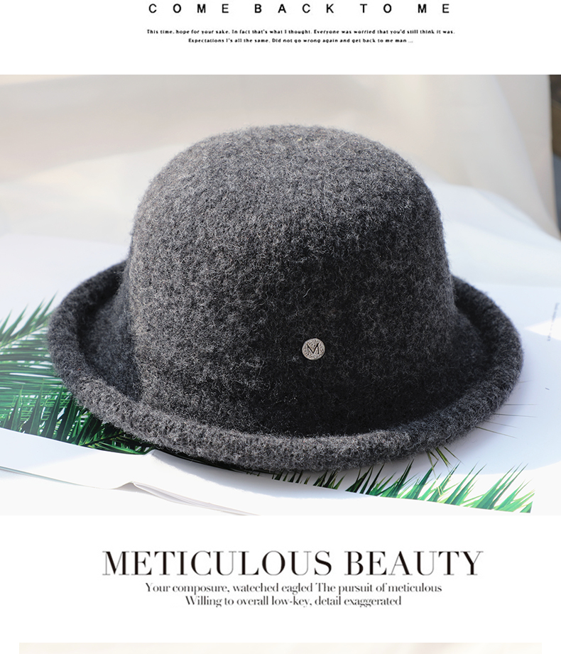 Chapeau pour femme      en Melange de laine - Ref 3233782 Image 11