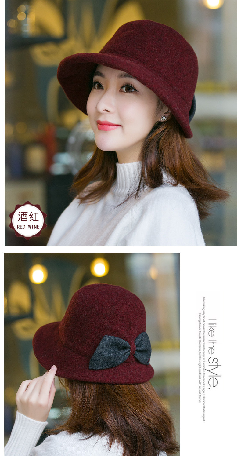 Chapeau pour femme      en Melange de laine - Ref 3233976 Image 9