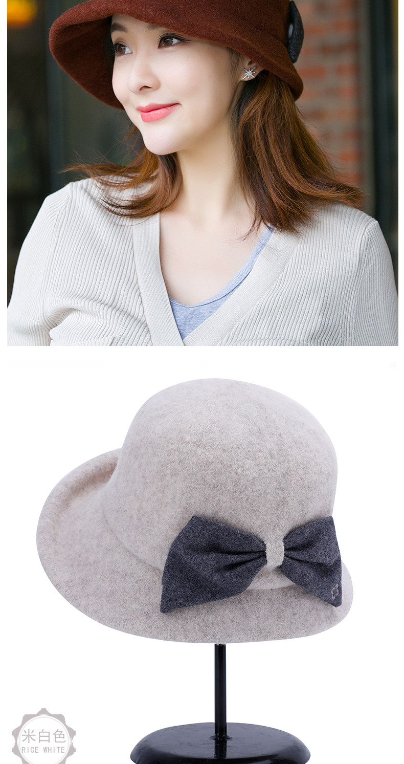 Chapeau pour femme      en Melange de laine - Ref 3233976 Image 22