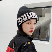 Cap Children Winter Hair Line Hat Han Edition Tide 100 Hitch Cold Hat Winter Korea Melon Leather Hat Students Ins Autumn Winter Knit Hat