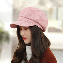 Star Anise Hat Children Han Edition Autumn Winter 100 Lap Art Retro Duck Tongue Cap Beret Fashion Newspaper Boy Hat Painter Hat