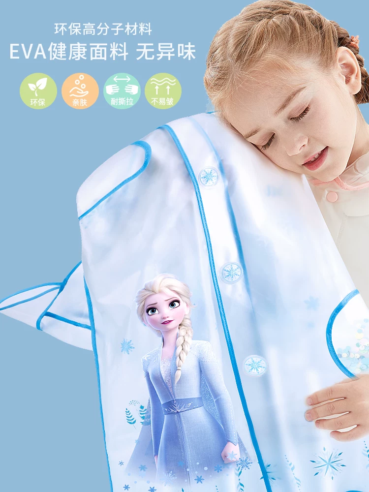 Disney, raincoat, backpack for students, “Frozen”